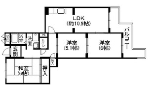 ハイツ栄光の物件間取画像